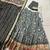 Black silk sequin embroidered chaniya choli