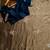 Light Brown beads work chiffon saree 
