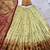 Multicolor printed vichitra silk lehenga with choli and dupatta