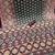Black Color Printed And Mirror Work satin Saree