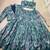 teal Tasar silk blend Printed Lehenga Choli with jacket