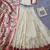cream paithani silk chaniya choli with zari work