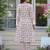 Floral Hand Block Printed A-Line Kurta Set