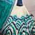 Tasar Silk Tie-Dye Print Chaniya Choli with Lace Touch-Up