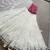 white georgette lehenga choli with gota patti work