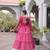 women laheriya print navratri lehenga choli with patchework set for women-full stitched free size