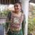 women bandhani print navratri lehenga choli with patchework set -full stitched free size