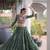 women bandhani print navratri lehenga choli with patchework set -full stitched free size
