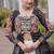 women laheriya print navratri lehenga choli with patchework set for women-full stitched free size