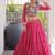 women bandhani print navratri lehenga choli with patchework set for women-full stitched free size