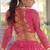 women bandhani print navratri lehenga choli with patchework set for women-full stitched free size