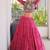 women bandhani print navratri lehenga choli with patchework set for women-full stitched free size