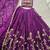 Designer Rangoli Silk Embroidery Work Chaniya Choli Set