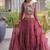 women bandhani print navratri lehenga choli with patchework set for women-full stitched free size