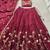 Designer Rangoli Silk Embroidery Work Chaniya Choli Set