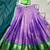 Ethnic Kanchipuram Silk Zari Border Lehenga Set