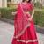 Women Embroidery Zari Sequins-work Navratri Lehenga Choli Set For Women