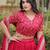 Women Embroidery Zari Sequins-work Navratri Lehenga Choli Set For Women