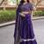 Women Embroidery Zari Sequins-work Navratri Lehenga Choli Set For Women