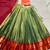 Ethnic Kanchipuram Silk Zari Border Lehenga Set