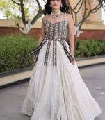 women cotton navratri lehenga choli with gota patti & lace work set -full stitched free size