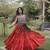 women cotton navratri lehenga choli with gota patti & lace work set for women-full stitched free size