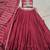 Women Rangoli silk blend blend Embellished Lehenga Choli with Sequins & Thread 