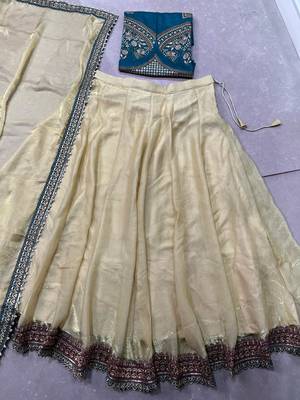 Chiku sequins lehenga Choli Set 6