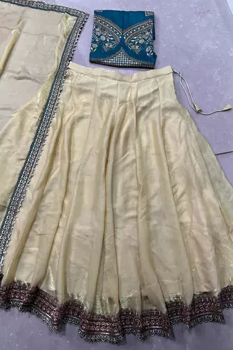 Chiku sequins lehenga Choli Set