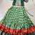 Women's Tasar Silk Leheriya Print Lehenga Choli Set
