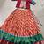 Women's Tasar Silk Leheriya Print Lehenga Choli Set
