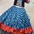 Women's Tasar Silk Leheriya Print Lehenga Choli Set