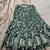 Printed Tussar Silk Lehenga Choli with Intricate Lace Work