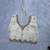 Off white embroidered girls lehenga choli set in fandy silk with khatli beads work for wedding