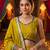LEMON ROMAN silk blend READYMADE NAVRATRI LEHENGA CHOLI