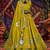 LEMON ROMAN silk blend READYMADE NAVRATRI LEHENGA CHOLI
