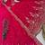 Pink fendy silk embroidered stitched kurta set