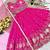 Kids pink color lehenga choli with Dupatta embroidery work