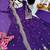 Purple fendy silk embroidered stitched kurta set