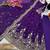 Purple fendy silk embroidered stitched kurta set