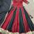 Designer Chinon Lehenga Choli with Embossed Lace & Real Mirror Work for Navratri- Full stitched free size