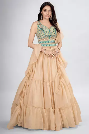 Rose Taupe Lehenga Choli