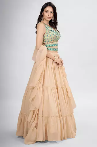 Rose Taupe Lehenga Choli