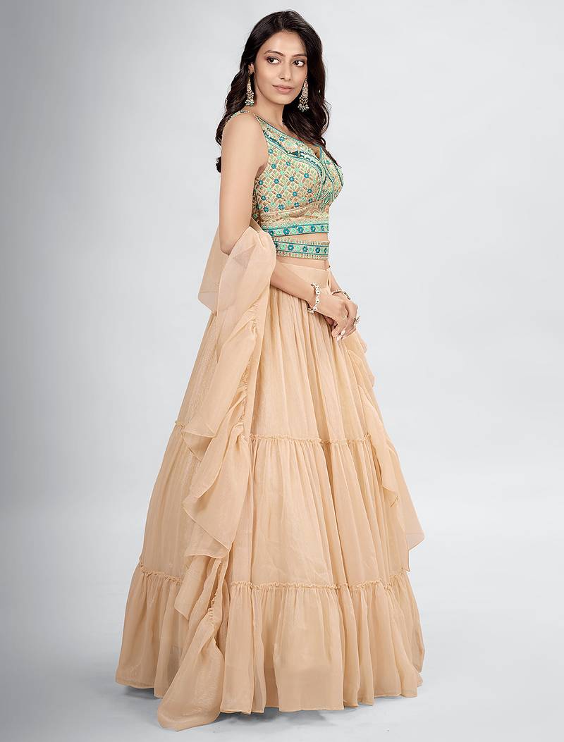 Rose Taupe Lehenga Choli