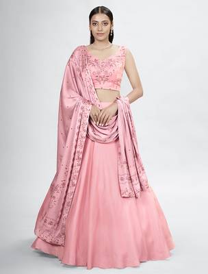 Lilac Lehenga Choli with dupatta 1