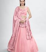 Lilac Lehenga Choli with dupatta