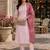 women's art silk embroidered kurta set with dupatta
