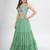 Mint Green Lehenga Choli with Dupatta and Belt