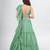 Mint Green Lehenga Choli with Dupatta and Belt