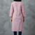 Elegant pink embroidered kurti